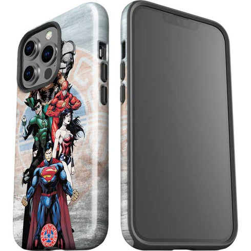 Justice League Heroes Stance 2 iPhone 13 Pro Impact Case