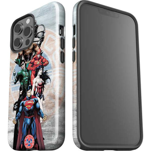 Justice League Heroes Stance 2 iPhone 13 Pro Max Impact Case