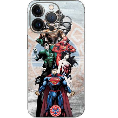 Justice League Heroes Stance 2 iPhone 13 Pro Skin