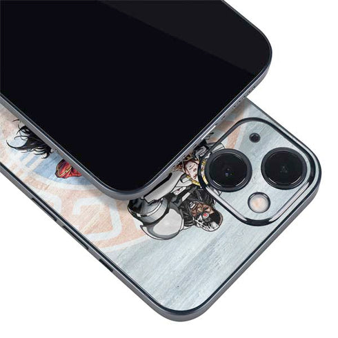 Justice League Heroes Stance 2 iPhone 14 Plus Skin