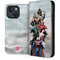 Justice League Heroes Stance 2 iPhone 15 Folio Case