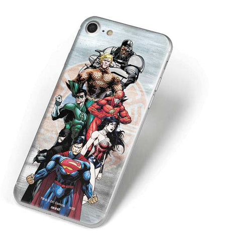 Justice League Heroes Stance 2 iPhone 8 Skin