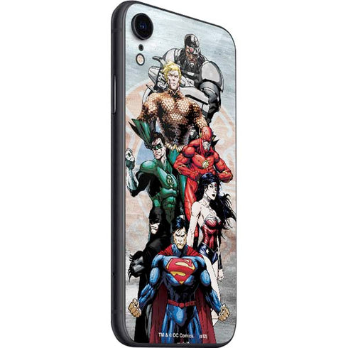 Justice League Heroes Stance 2 iPhone SE (2nd & 3rd Gen) Skin
