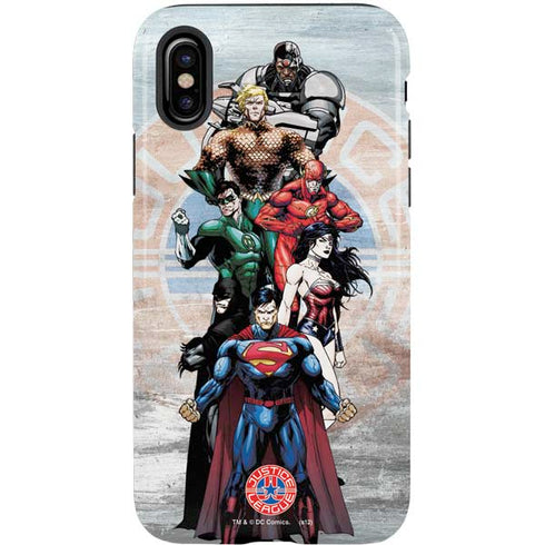 Justice League Heroes Stance 2 iPhone X Pro Case