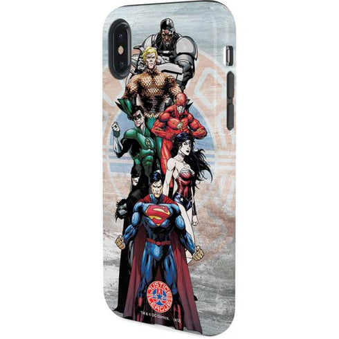Justice League Heroes Stance 2 iPhone X Pro Case