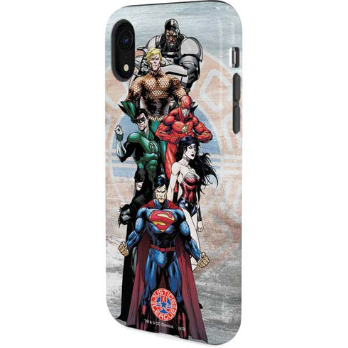 Justice League Heroes Stance 2 iPhone XR Pro Case