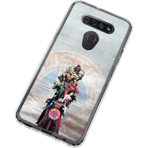 Justice League Heroes Stance 2 LG K51/Q51 Clear Case