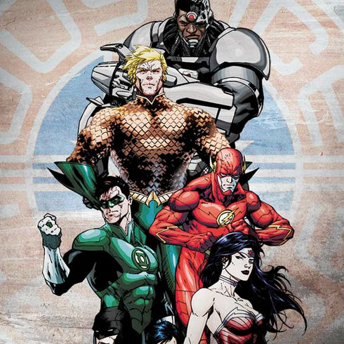 Justice League Heroes Stance 2 Moto G6 Skin