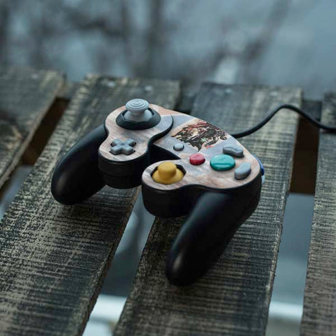 Justice League Heroes Stance 2 Nintendo GameCube Controller Skin