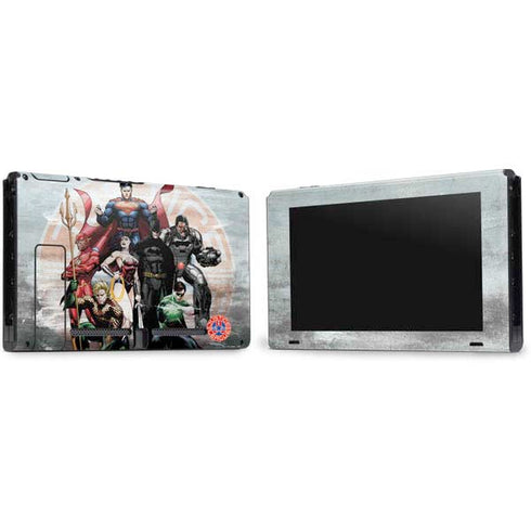 Justice League Heroes Stance 2 Nintendo Switch Bundle Skin
