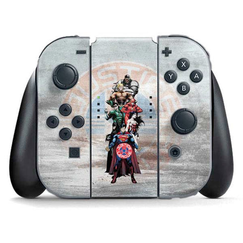 Justice League Heroes Stance 2 Nintendo Switch (2017-2021) Joy-Con Controller Skin