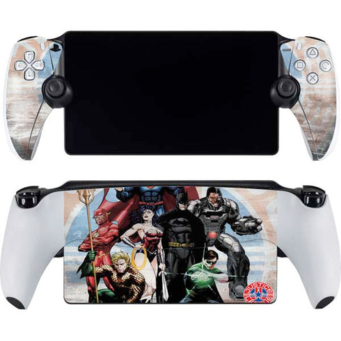 Justice League Heroes Stance 2 PlayStation Portal Remote Player Skin