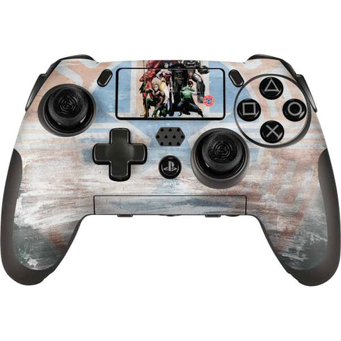 Justice League Heroes Stance 2 PlayStation Scuf Vantage 2 Controller Skin