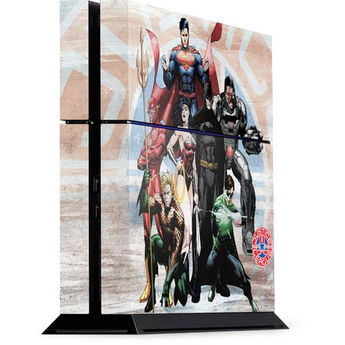 Justice League Heroes Stance 2 PS4 Console Skin