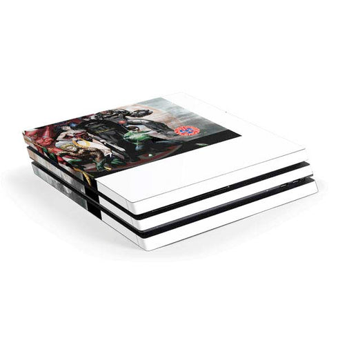 Justice League Heroes Stance 2 PS4 Pro Console Skin