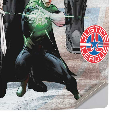 Justice League Heroes Stance 2 PS5 Slim Disk Console Skin