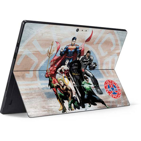 Justice League Heroes Stance 2 Surface Pro 6 Skin