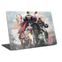 Justice League Heroes Stance 2 Universal Laptop 15in (12.2 x 8.8in) Skin