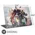 Justice League Heroes Stance 2 Universal Laptop 18in (14.6 x 10.6in) Skin