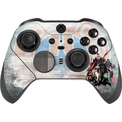 Justice League Heroes Stance 2 Xbox Elite Wireless Controller Series 2 Skin