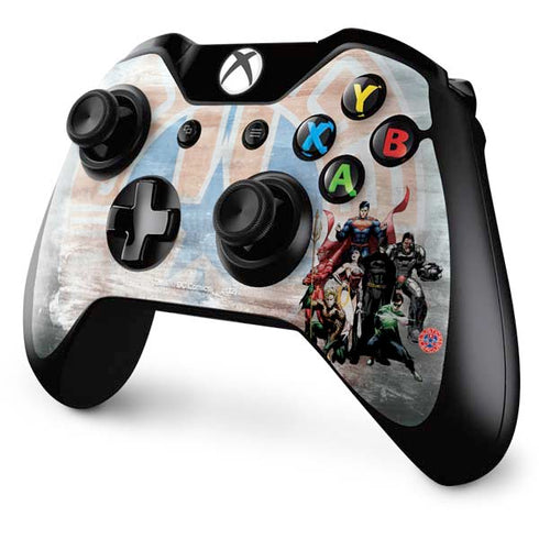 Justice League Heroes Stance 2 Xbox One Controller Skin
