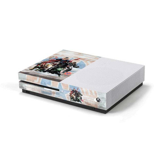 Justice League Heroes Stance 2 Xbox One S Console Skin