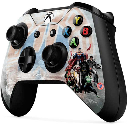 Justice League Heroes Stance 2 Xbox One X Controller Skin