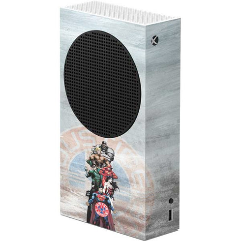 Justice League Heroes Stance 2 Xbox Series S Console Skin