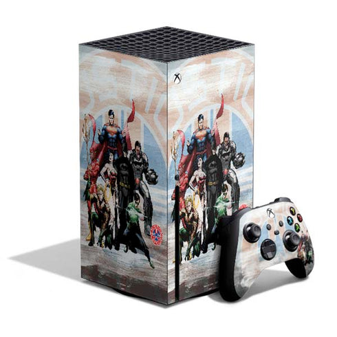 Justice League Heroes Stance 2 Xbox Series X Bundle Skin