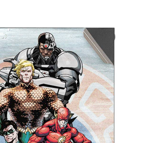 Justice League Heroes Stance 2 Xbox Series X Console Skin