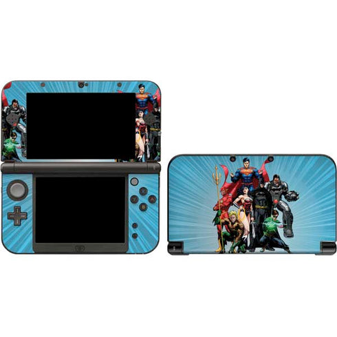 Justice League Heroes Stance 1 3DS XL 2015 Skin