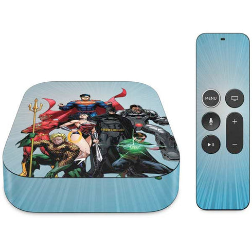 Justice League Heroes Stance 1 Apple TV Skin