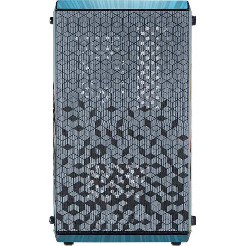 Justice League Heroes Stance 1 Cooler Master MasterBox Q300L Mini Tower Skin