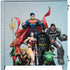 Justice League Heroes Stance 1 Corsair 4000D Tempered Glass Mid-Tower ATX Case Skin
