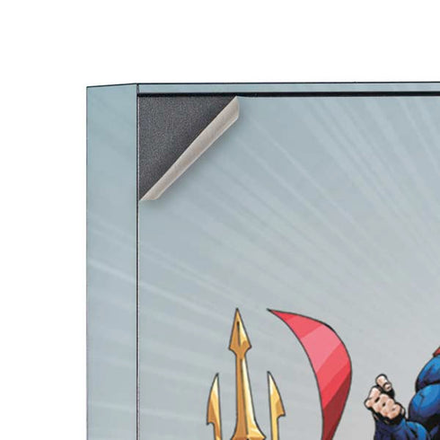 Justice League Heroes Stance 1 Corsair 4000D Tempered Glass Mid-Tower ATX Case Skin