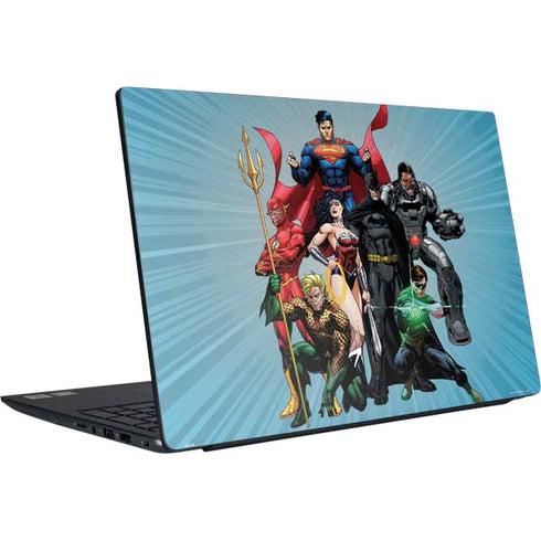Justice League Heroes Stance 1 Dell Vostro Skin