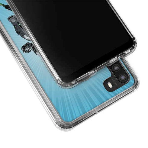 Justice League Heroes Stance 1 Galaxy A21 Clear Case