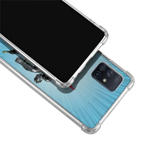 Justice League Heroes Stance 1 Galaxy A71 5G Clear Case
