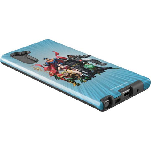 Justice League Heroes Stance 1 Galaxy Note 10 Pro Case