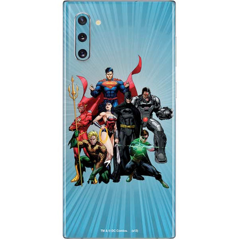 Justice League Heroes Stance 1 Galaxy Note 10 Skin