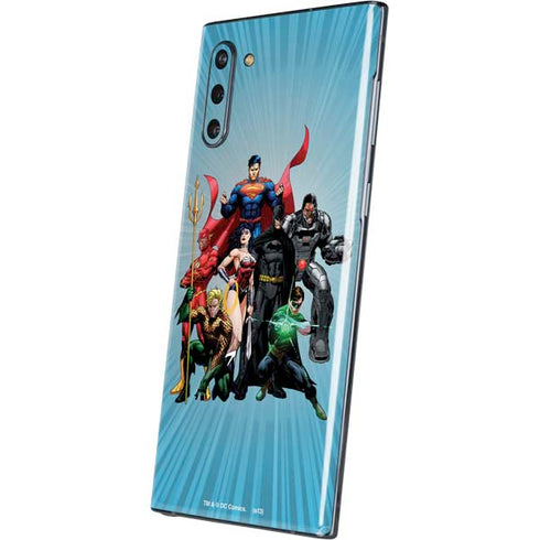 Justice League Heroes Stance 1 Galaxy Note 10 Skin