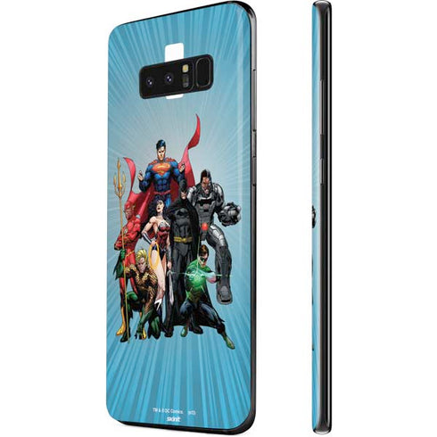 Justice League Heroes Stance 1 Galaxy Note 8 Skin