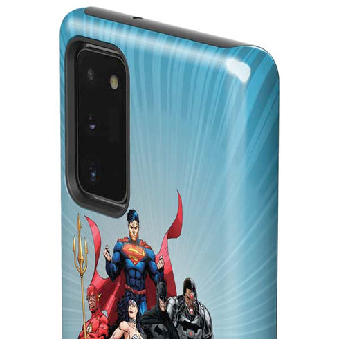 Justice League Heroes Stance 1 Galaxy Note20 5G Pro Case