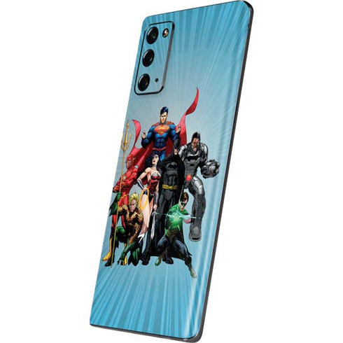 Justice League Heroes Stance 1 Galaxy Note20 5G Skin
