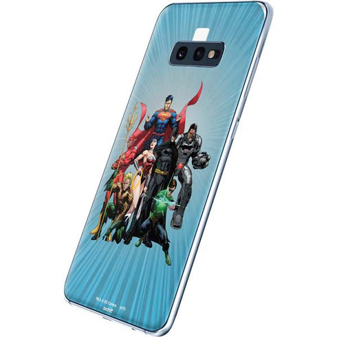 Justice League Heroes Stance 1 Galaxy S10e Skin