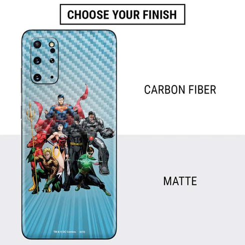 Justice League Heroes Stance 1 Galaxy S20 Plus Skin