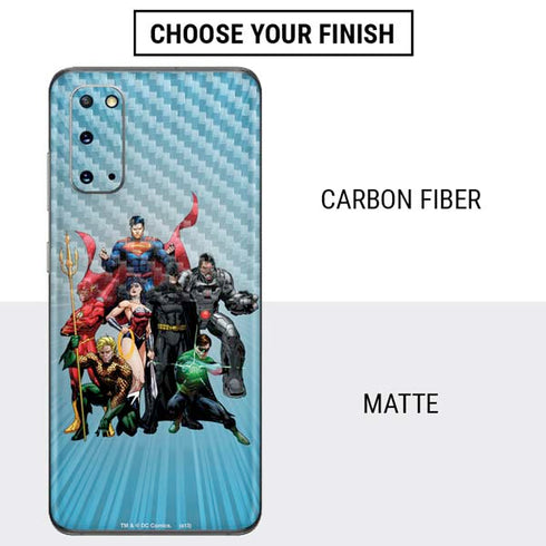 Justice League Heroes Stance 1 Galaxy S20 Skin