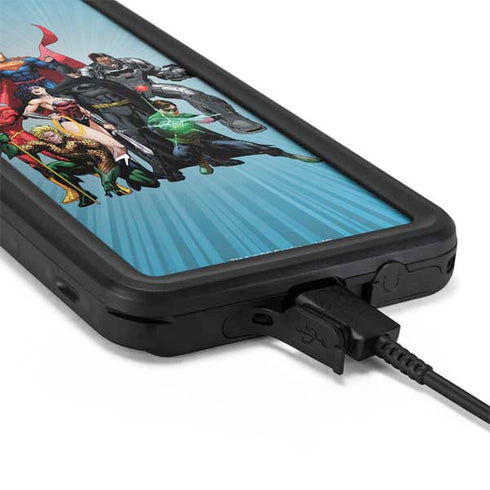 Justice League Heroes Stance 1 Galaxy S20 Waterproof Case