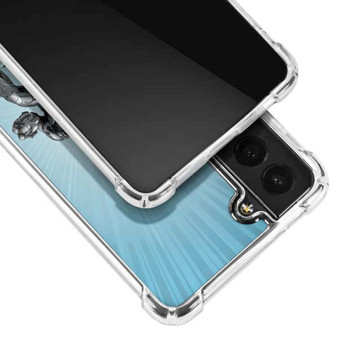 Justice League Heroes Stance 1 Galaxy S21 FE Clear Case