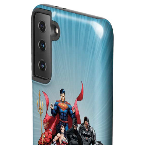 Justice League Heroes Stance 1 Galaxy S21 Plus 5G Pro Case